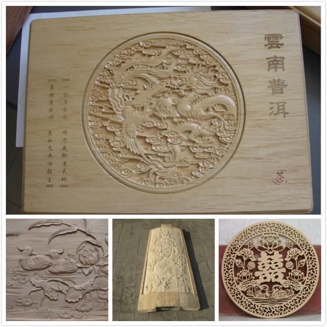 3D Design Wooden Craft Engraving Cutting Wood CNC Machine Sign 2040 CNC Router with Vacuum Table