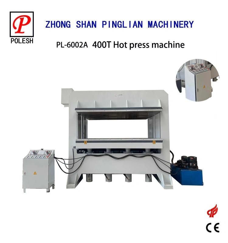 China Manufacture 400t Big Platen Hot Press Machine