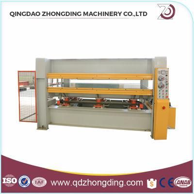 Woodworking Machinery High Speed Woodworking Hot Press Machines with 6 Hydraulic Cylinders