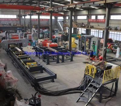 Top Quality Hydraulic Wood Log Bandsaw Sawmill with Elelctric Motor