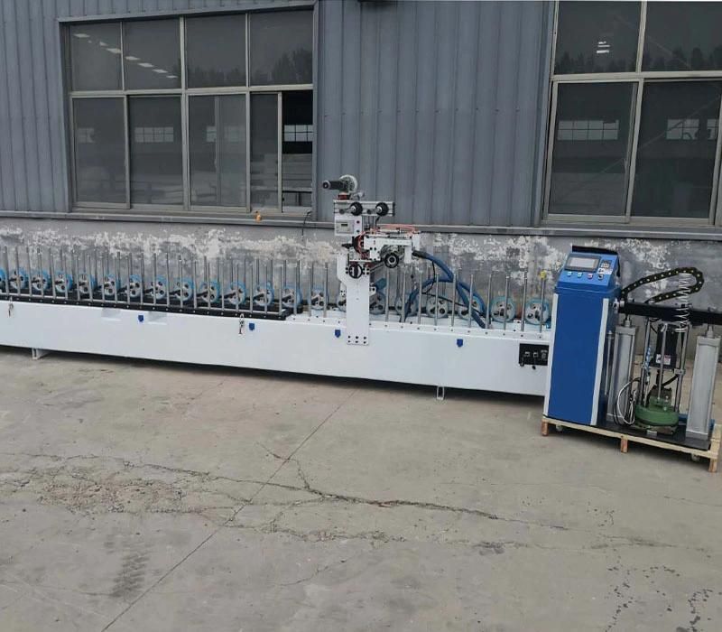 Bxw350c Hot Glue Door Frame Profile Wrapping Machine