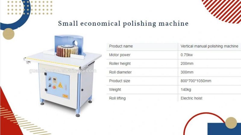 Woodworking Small Manual Polishing Machine Special-Shaped Curved Surface Polishing Machine