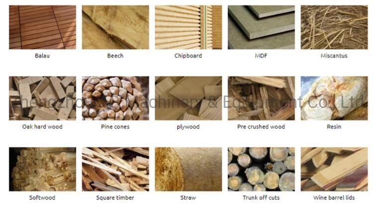 China High Efficiency Biomass Wood Tree Branch Crusher Machine
