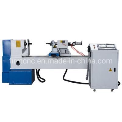 Automatic CNC Turning Wood Metal Lathe Machine in Stock