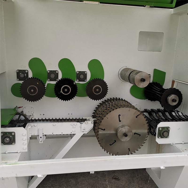 Ws350 Woodworking Automatic Round Log Multi Rip Sawmill