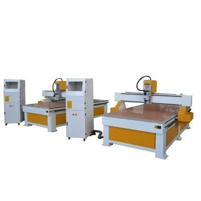 4 Axis 1325 Woodworking Furniture Embossment CNC Router with Independent Rotary Axis