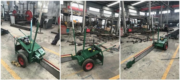 Factory Supply Electric Wood Slasher Petrol Chain Sawmill Wood Saw Cutting Machine