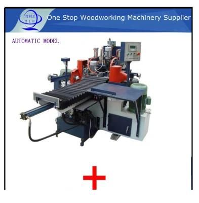 Semi-Automatic/ Automatic Finger Joint Shaper Woodworking Machine with Scoring Saw