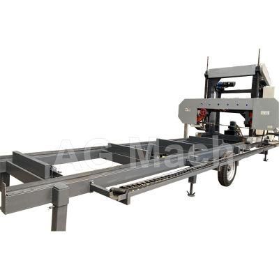 Ce Horizontal Diesel Engine Horizontal Band Sawmill Log Band Sawmill for Sale