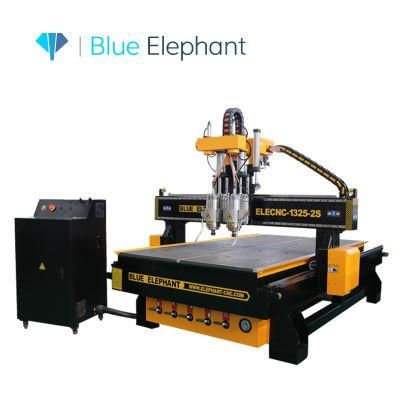 Multi-Heads CNC Router, 4 Axis CNC Miling Machine for Wood Panel, Door Making