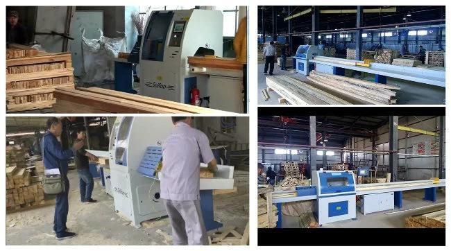 Pallets Blocks Electric Automatic Cross Cutting Saw for Wood