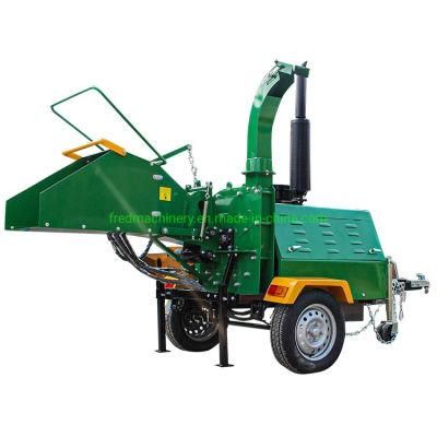 Disc-Operated Wood Grinder Electric Start Cutting Machine Dh-40 Forestry Crusher