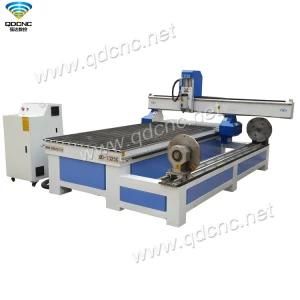 Router CNC 4 Axis Woodworking CNC Router with Rotary Qd-1325r40L