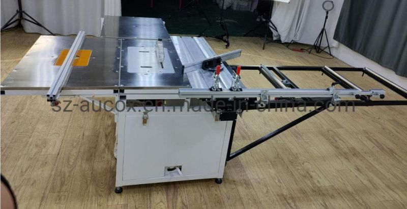 Small Size Woodworking Machine Wood Cutting Sliding Table Saw for Panel Wood
