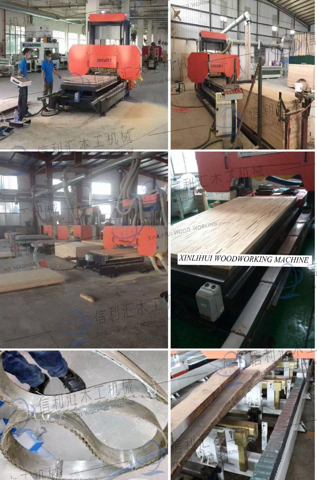 Automatic Horizontal Band Saw Thin-Wood Board Horizontal Band Saw Gantry Horizontal Band Saw Woodworking Sheet Band Saw a Vacuum Table, Dust Collection System,