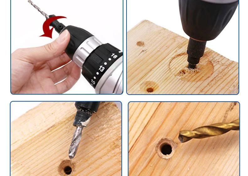 5PCS Countersink Drill Woodworking Drill Bit Set Hand Tool Set