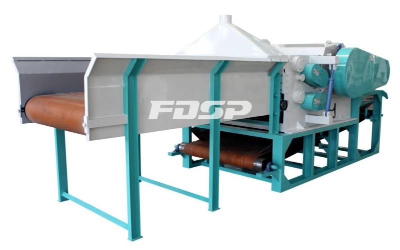 Template Plate Crusher Wood Pallet Chipper Chipping Machine