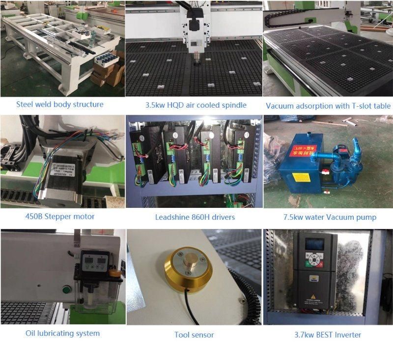 China Top Quality 1325 Wood CNC Engraving Machine/3D CNC Milling Carving Woodworking Router