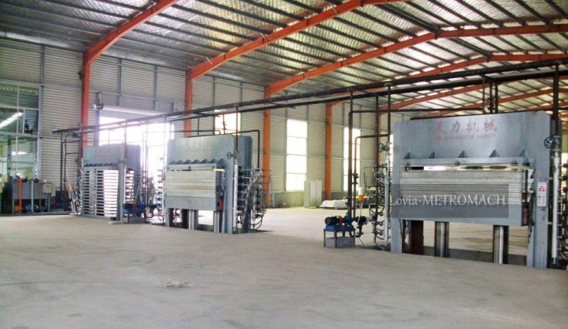4X8FT Hydraulic Hot Press Machine for Plywood Production Line