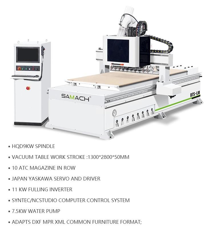 Woodworking Router 10 Atc Router CNC Router Machine