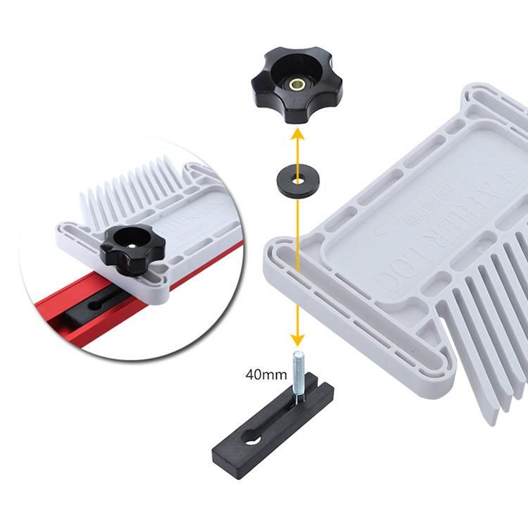 Woodworking Vertical Feather Board Woodworking Flip Engraving Machine Electric Circular Saw Table Saw Woodworking Aid