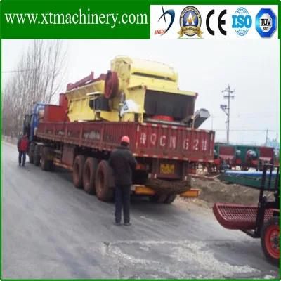 30ton/Hour Capacity, SKF Bearing Easy Operation Hard Wood Board Chipper