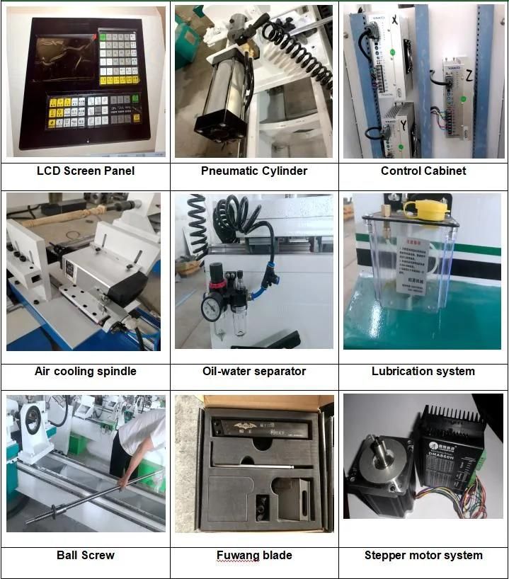 Ca-1516 CNC Wood Turning Lathe for Baseball Stairpost Column etc.