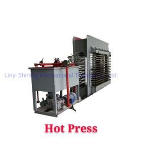 500t Woodworking Hot Press Machine 15 Layer Hot Press for Plywood Door
