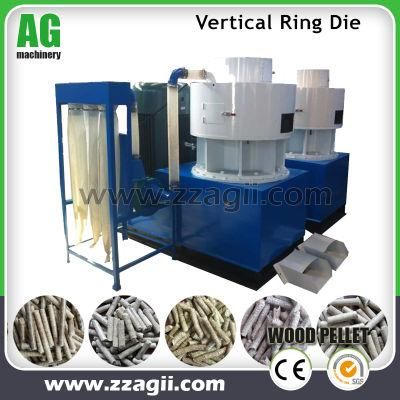 Ring Die Alfalfa Grass Rice Husk Biomass Pellet Making Machine