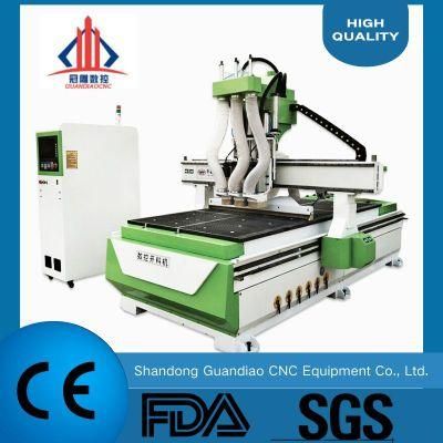 Pneumatic Tool Change Wood CNC Router for Furniture Making