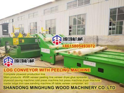 Wood Log Conveyor for Veneer Peeling Machine