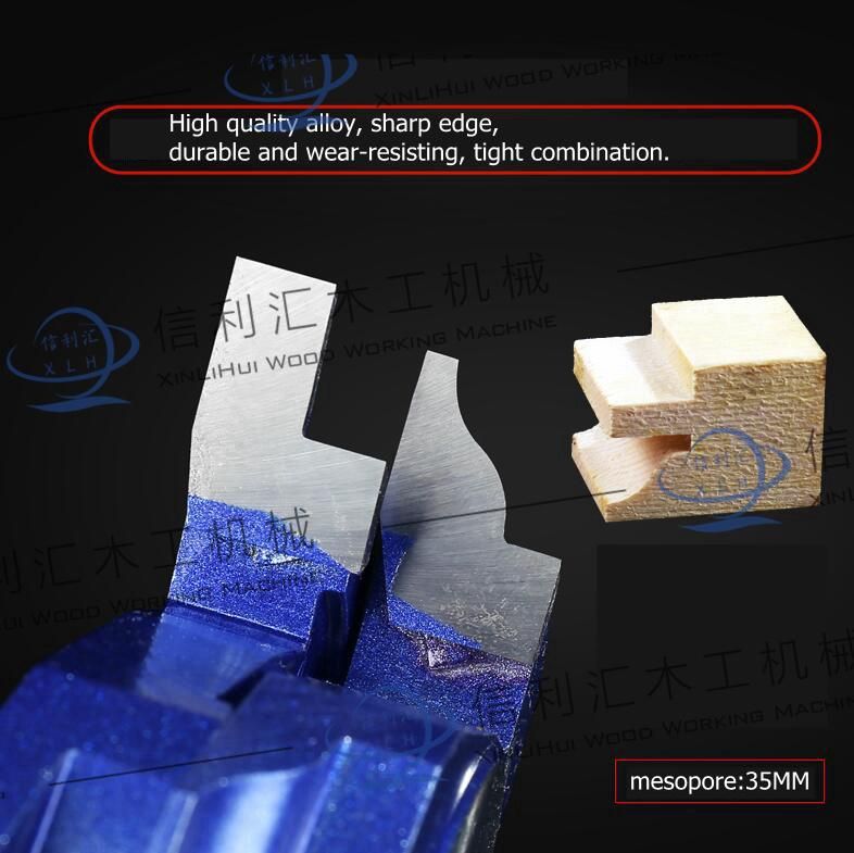Woodworking Tools Solid Wood Door Knife Door Frame Combination Cutter End Milling Tungsten Steel Alloy Concave Male and Female Milling Cutter Factory Direct Sal