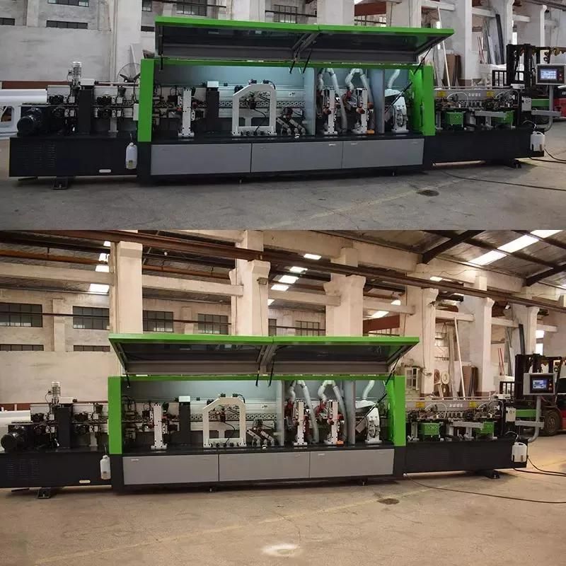 Ws486DJ Woodworking PVC Edge Bander Machine Automatic Edge Banding Machine with End Cutting