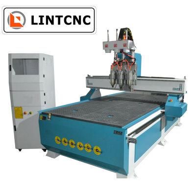 Jinan Pneumatic Atc Wood CNC Router 1325 Wood Cutter Cutting Carving Machine for Wooden Door MDF Plywood