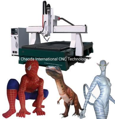 Foam Cutting CNC Router / 4 Axis 3D CNC Milling Machine for EPS, Styrofoam, PU, Polystyrene, Polyurethane Foam