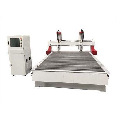 Woodworking CNC Router Machine with Double Independent Spindles