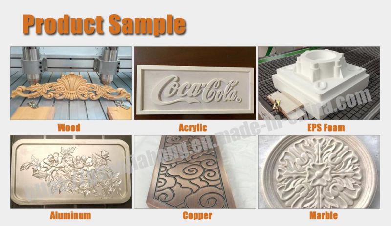 1325 Advertising, Wood, Stone, Acrylic, Metal, MDF CNC Router, CNC Engraving Machine