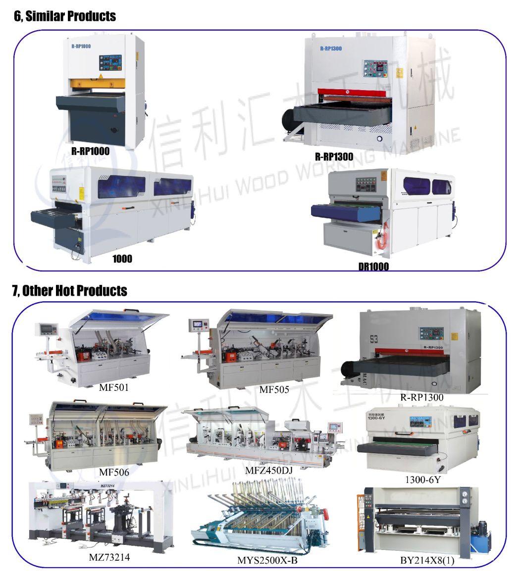 CNC Router Machinery Wood Furniture Carving and Polishing Machine Line/ Wood Carving Door&Cabinet Polish Sanding Mini Double Side Calibrating Sander