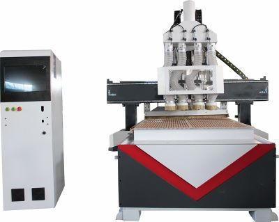 Woodworking Panel Furniture Nc Four Process Automatic Cutting Machine Engraving Machine