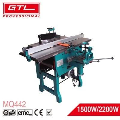 Wood Table Saw Electric Power Tools Multi-Function Wood Working Machine for Planning/ Thickness Planer/Table Saw / Drill and Mortising (MQ442)