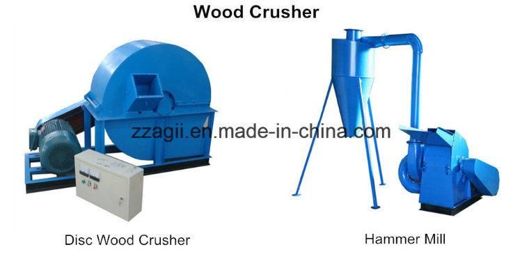 Agricultural Forest Wood Equipment Tree Trunk Crusher Machines