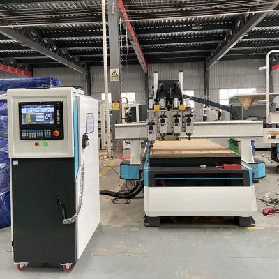 3 Axis 4 Axis Wood CNC Router with Atc 1325/1530/2040 Automatic Tool Changer CNC Router