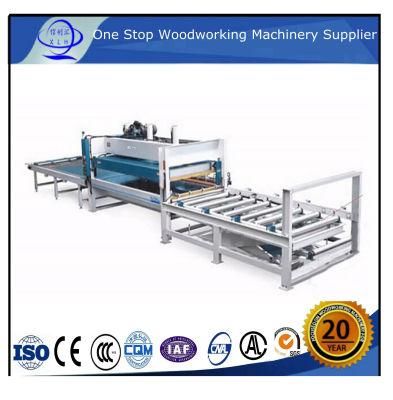 Automatic Hot Press Wood Laminate Machine for Small Wooden Board Jointing/ Wood Puzzle Machine with Double Layers Wood Melamine Machine
