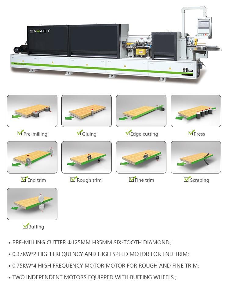 Automatic Edgebander Woodworking Edge Banding Machine