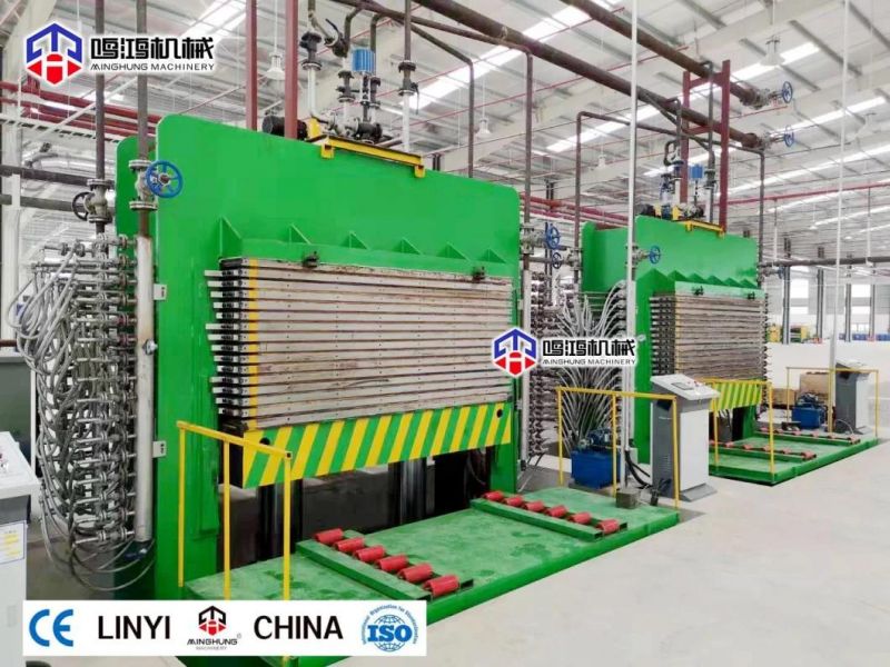 15layer 500t Hydraulic Hot Press Plywood Machine Heating Pressing Machine
