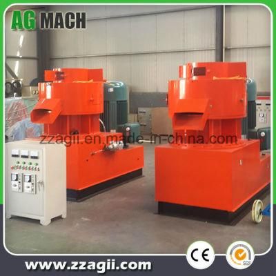 Horizontal Ring Die Biomass Wood Pellet Granulating Machine for Sale