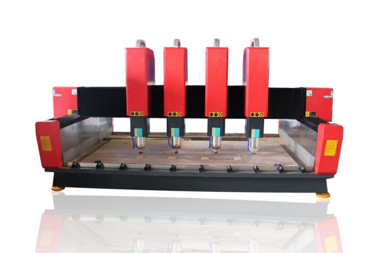 Wood Router 3D Multi Head 4 Axis Wood CNC Machine