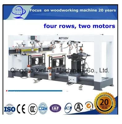 Automatic Laser Position Vertical Home/ Office/ Furniture Bench Wood Impact Drilling Machine Professional Multi Head Drilling Milling Router