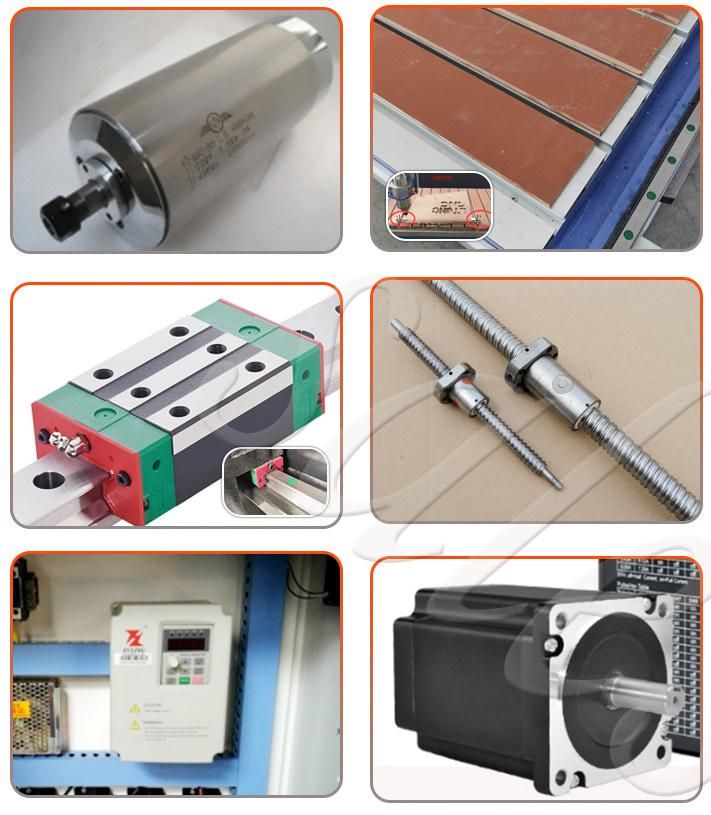 Wood 1224 CNC Router for Wooden Products CNC Engraving Machines Brass Aluminum Gold Silver Metals CNC Engraving Cutting Milling Drilling Machine