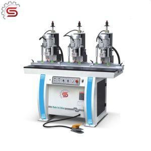 Woodworking Driller Three Heads Hinge Boring for MDF